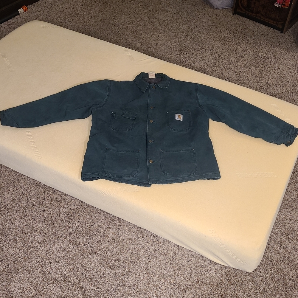 Men's Green Carhartt Barn Style Coat sz. L